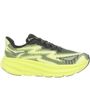 Hoka One One Lime Sneakers Textile Fibers - Yellow