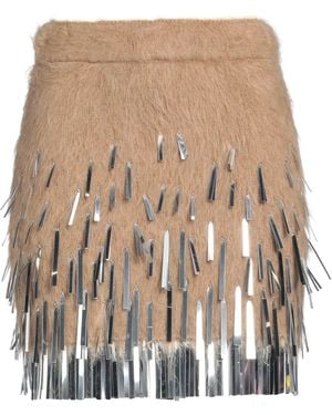 Rabanne Mini Skirt - Natural