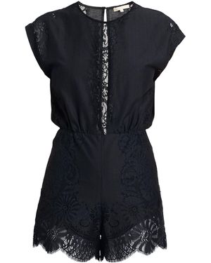 Maje Playsuit Viscose, Elastane - Black