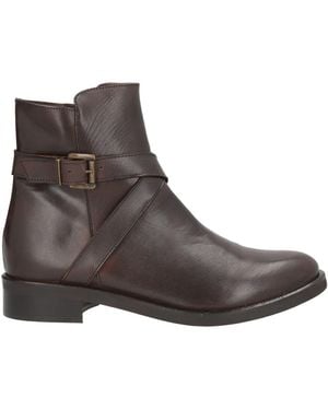 Dino Draghi Ankle Boots Leather - Brown