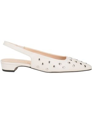 J.A.P. JOSE ANTONIO PEREIRA Ballet Flats Leather - Natural