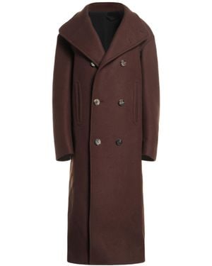 Petar Petrov Coat Virgin Wool - Brown