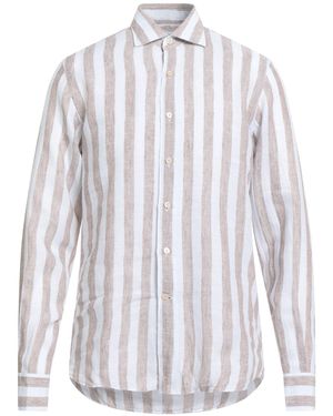 Alessandro Gherardi Light Shirt Linen - White