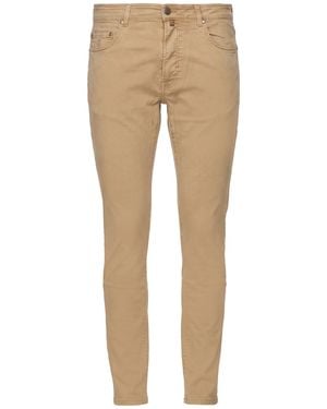 Moorer Jeans Cotton, Lycra, Silk, Elastane - Natural