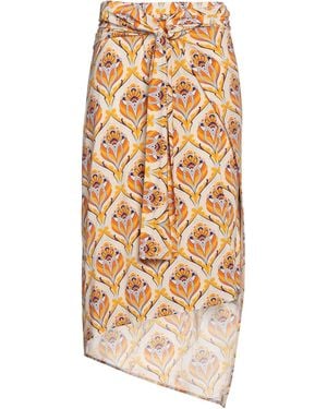 Rabanne Midi Skirt - Metallic