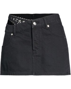 Alexander Wang Denim Skirt - Black