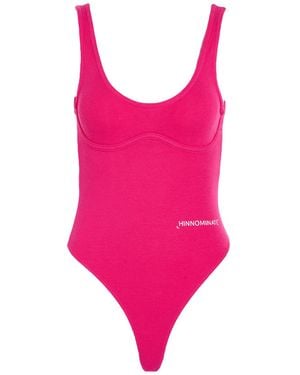 hinnominate Fuchsia Bodysuit Cotton, Elastane - Pink