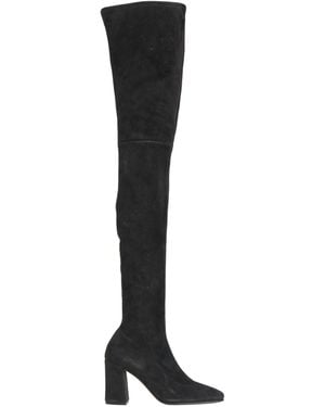 Sergio Rossi Boot Leather - Black