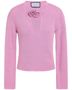 ELEONORA GOTTARDI Sweater Cotton, Recycled Polyester - Pink