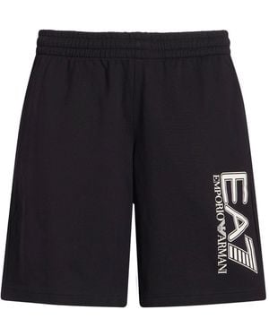 EA7 Shorts & Bermuda Shorts Cotton - Black