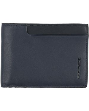 Piquadro Midnight Wallet Leather - Blue