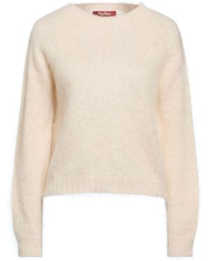 Max Mara Sweater Polyamide, Mohair Wool, Wool - Natural
