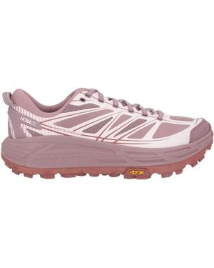 Hoka One One Mauve Trainers Synthetic Material, Textile Fibres - Pink