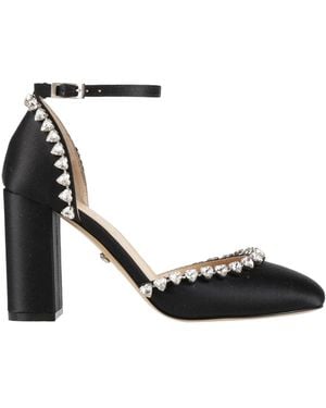 Mach & Mach Court Shoes Textile Fibres - Black