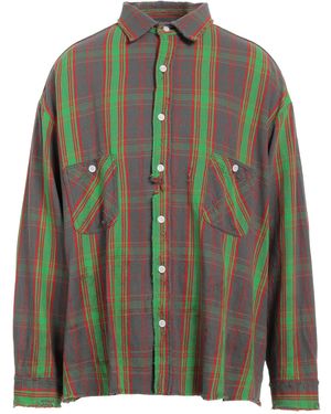 SAINT MICHAEL x DENIM TEARS Shirt Cotton - Green