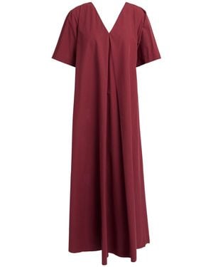 Ottod'Ame Robe Midi - Rouge