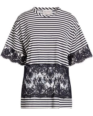 ERMANNO FIRENZE Midnight T-Shirt Cotton, Polyamide - Blue