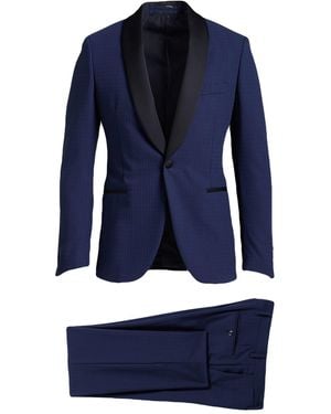 Lardini Suit Cotton, Wool, Elastane - Blue
