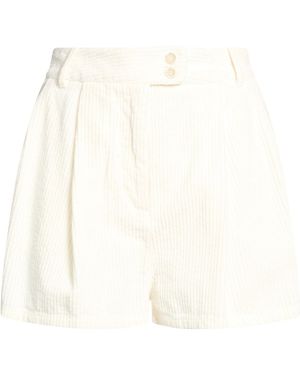 120% Lino Shorts & Bermuda Shorts - White