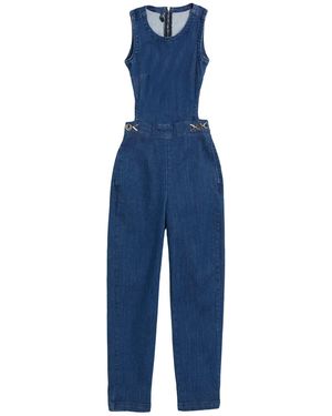 Liu Jo Jumpsuit Cotton, Polyester, Elastane - Blue
