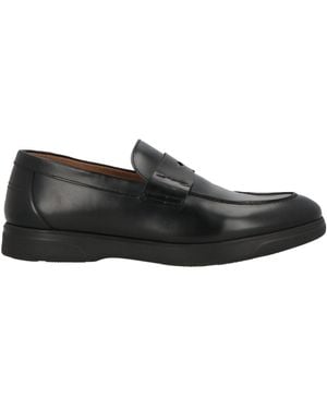 ROSSI SHOES Loafers Leather - Black