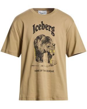 Iceberg T-Shirts - Natural