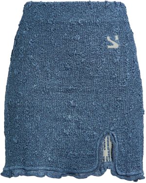 Yuzefi Mini Skirts - Blue