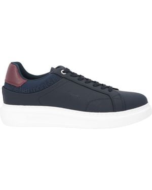 Harmont & Blaine Midnight Trainers Leather, Textile Fibres - Blue