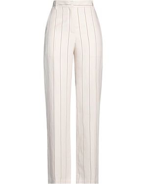 T-jacket By Tonello Pants Viscose, Polyester - White