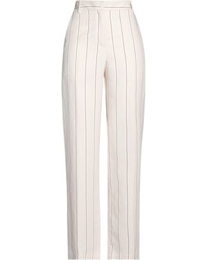 T-jacket By Tonello Trousers Viscose, Polyester - White