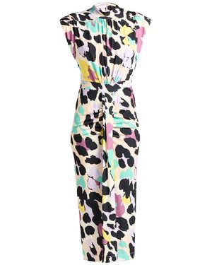 Essentiel Antwerp Ivory Maxi Dress Polyester, Elastane - White
