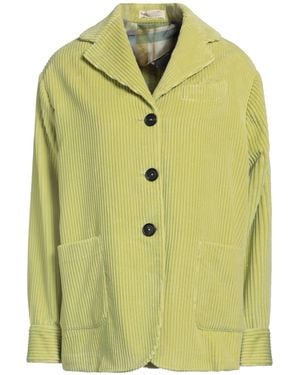 Massimo Alba Lime Blazer Cotton - Green