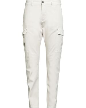 Eleventy Ivory Trousers Cotton, Elastane - White