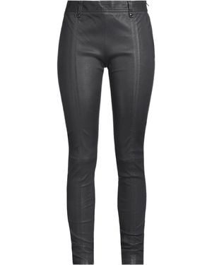 Tom Ford Pants Lambskin - Gray