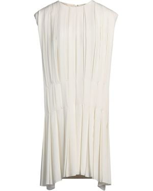 KHAITE Mini Dress - White