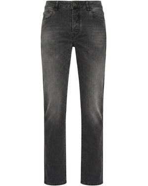 Moorer Jeans Cotton, Polyethylene, Elastane - Gray