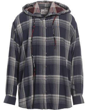 Vivienne Westwood Midnight Shirt Viscose, Wool, Polyester, Cotton, Polyamide - Gray