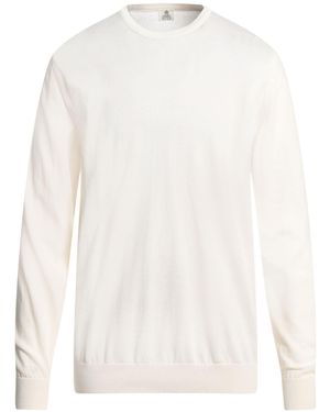 Luigi Borrelli Napoli Pullover - Weiß