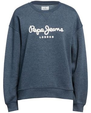 Pepe Jeans Sweatshirt Cotton, Polyester - Blue