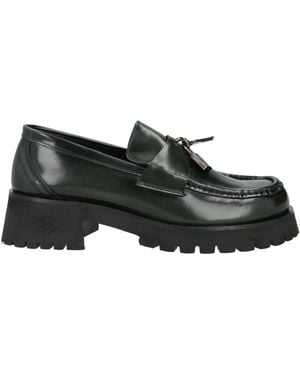 POESIE VENEZIANE Dark Loafers Leather - Black