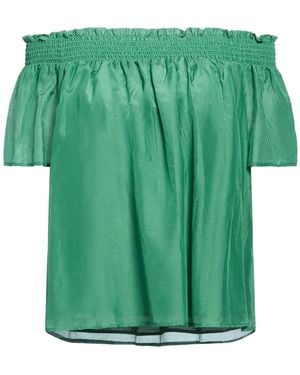 Marella Top Cotton, Silk - Green