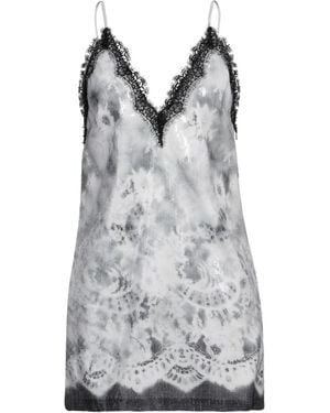 MSGM Robe courte - Gris