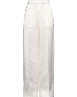 パンツ Jil Sander Ivory Viscose Blend Pant Jil Sander Ivory Pants Viscose, Linen in Blue | Lyst