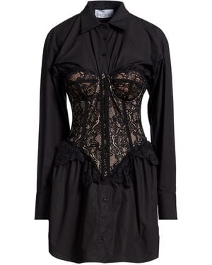 GIUSEPPE DI MORABITO Mini Dress Cotton, Polyamide - Black
