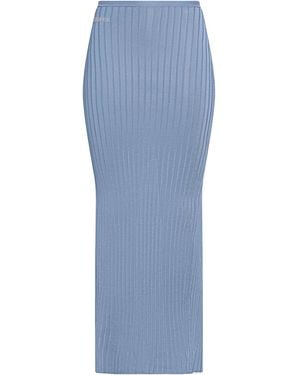 Marni Maxi Skirt Viscose, Polyamide, Elastane - Blue