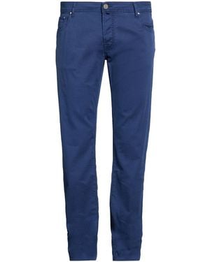 Jacob Cohen Trousers Cotton, Lyocell, Elastane - Blue