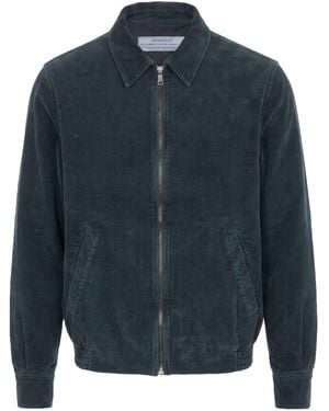 Crossley Jacket Cotton, Elastane - Blue