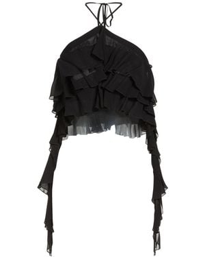 Dondup Top Viscose - Black