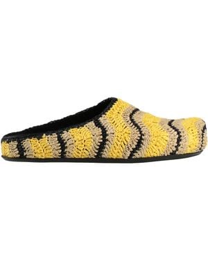Marni X No Vacancy Inn Mules & Clogs - Yellow