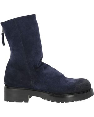 Elena Iachi Ankle Boots Leather - Blue